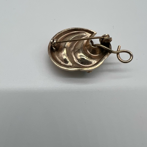 Vintage Silver and Rhinestone Brooch - Picture 4 of 6